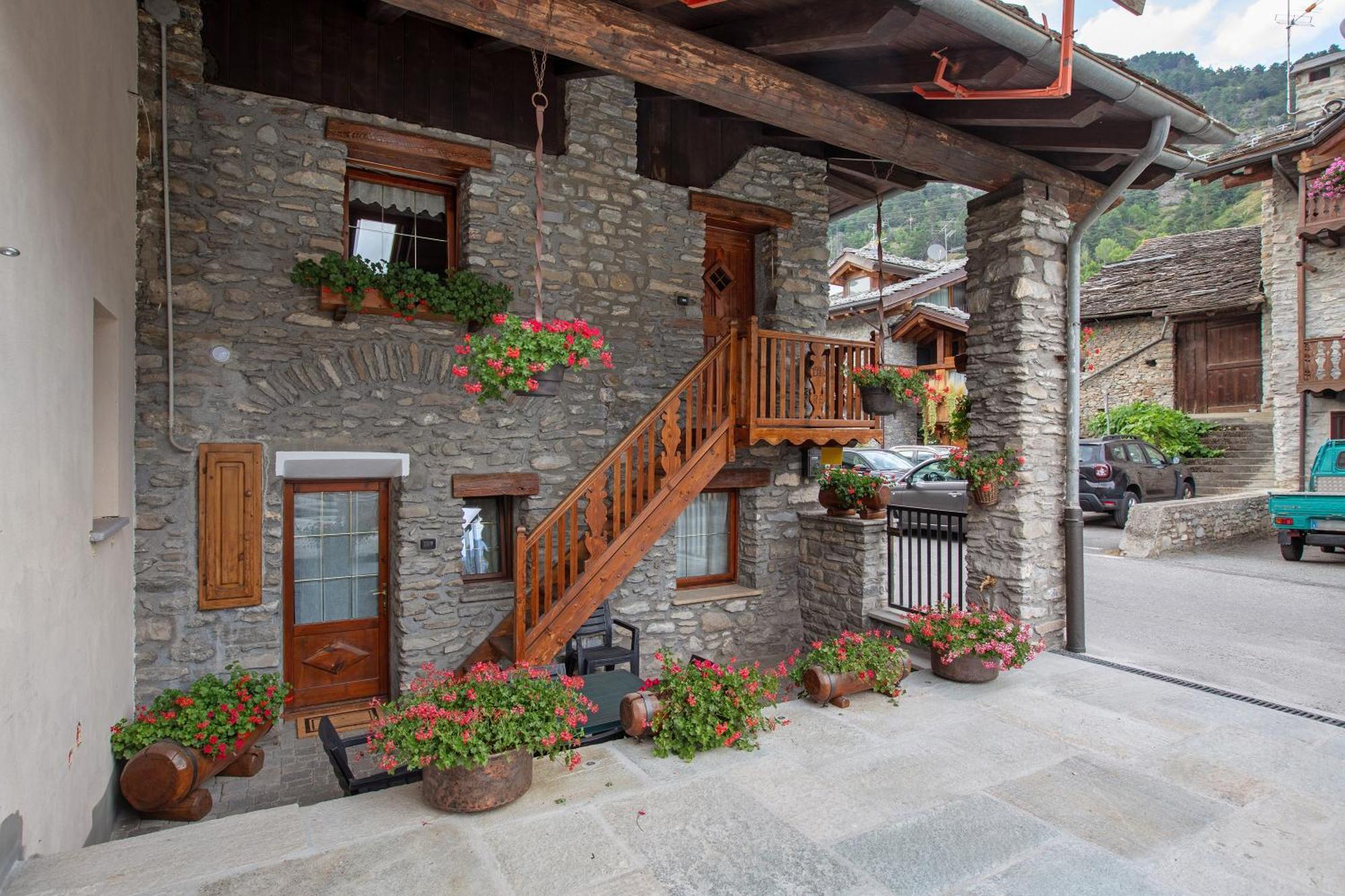 Villa Casa Piertor Morgex Esterno foto
